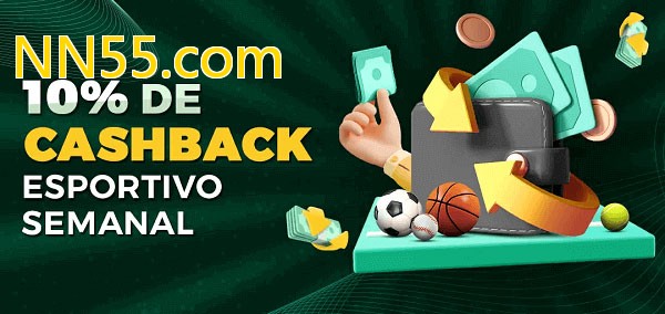 10% de bônus de cashback na NN55.com